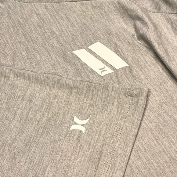 Hurley Light Gray Lightweight Performance Hoodie - Size Large - Picture 10 of 10